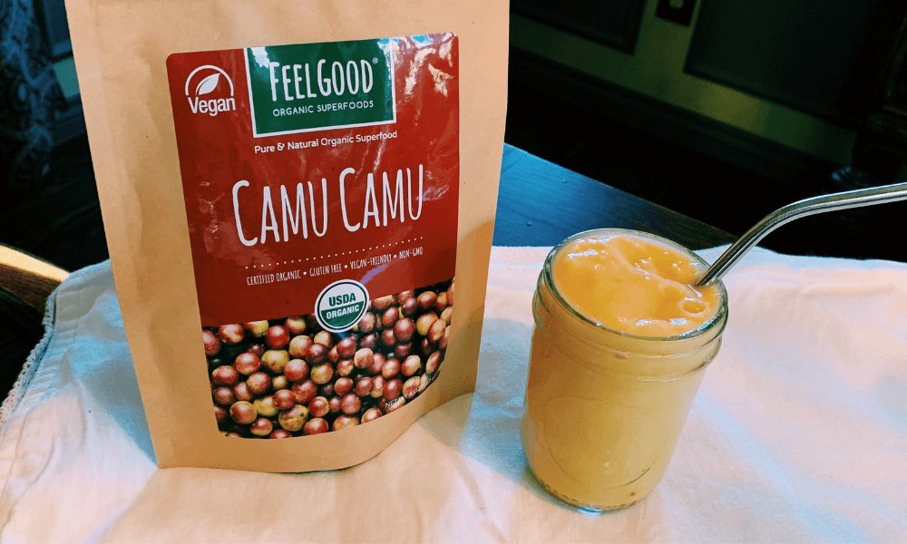 feelgood superfoods camu camu detox smoothie