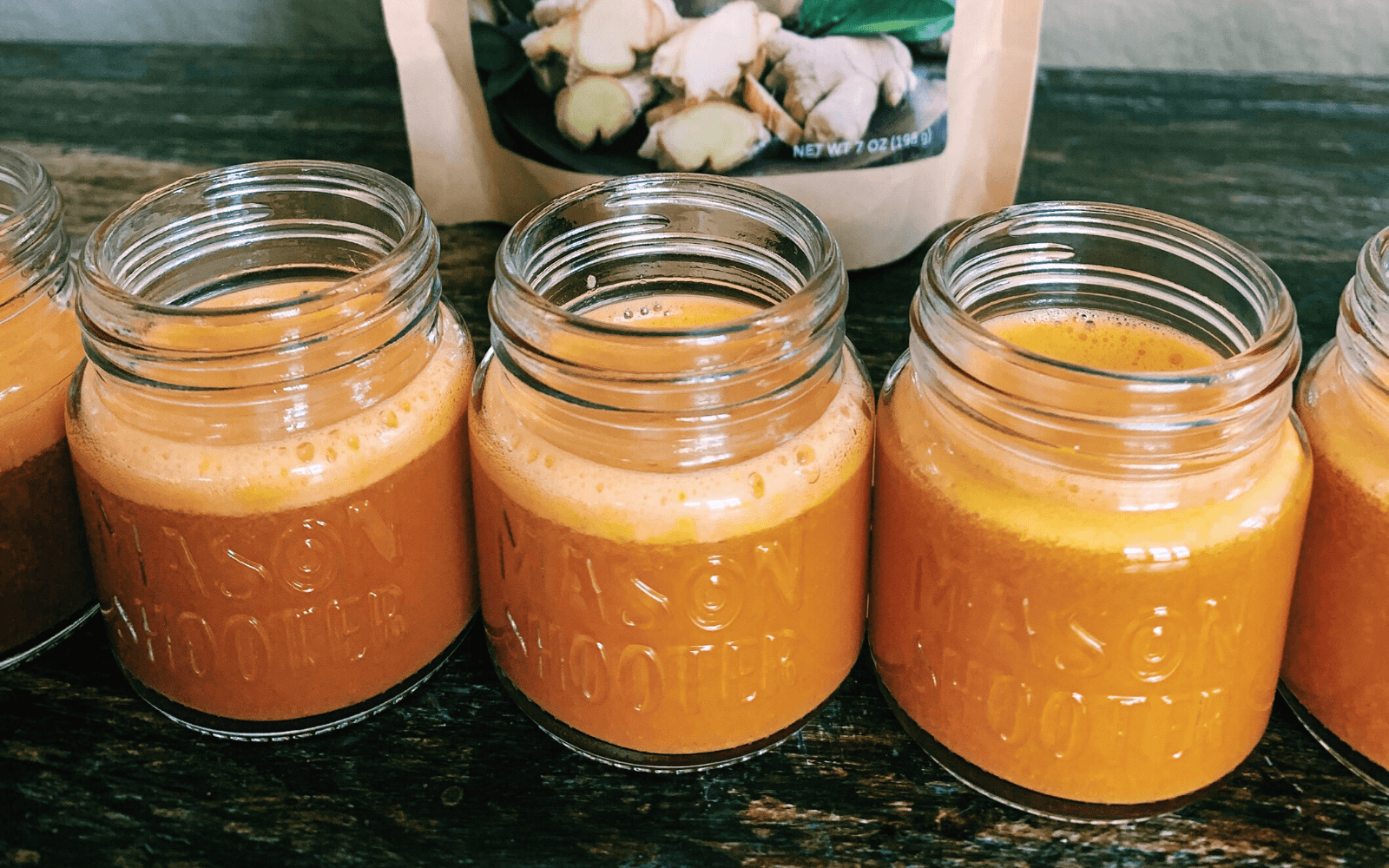 ginger lemon cayenne wellness detox shot
