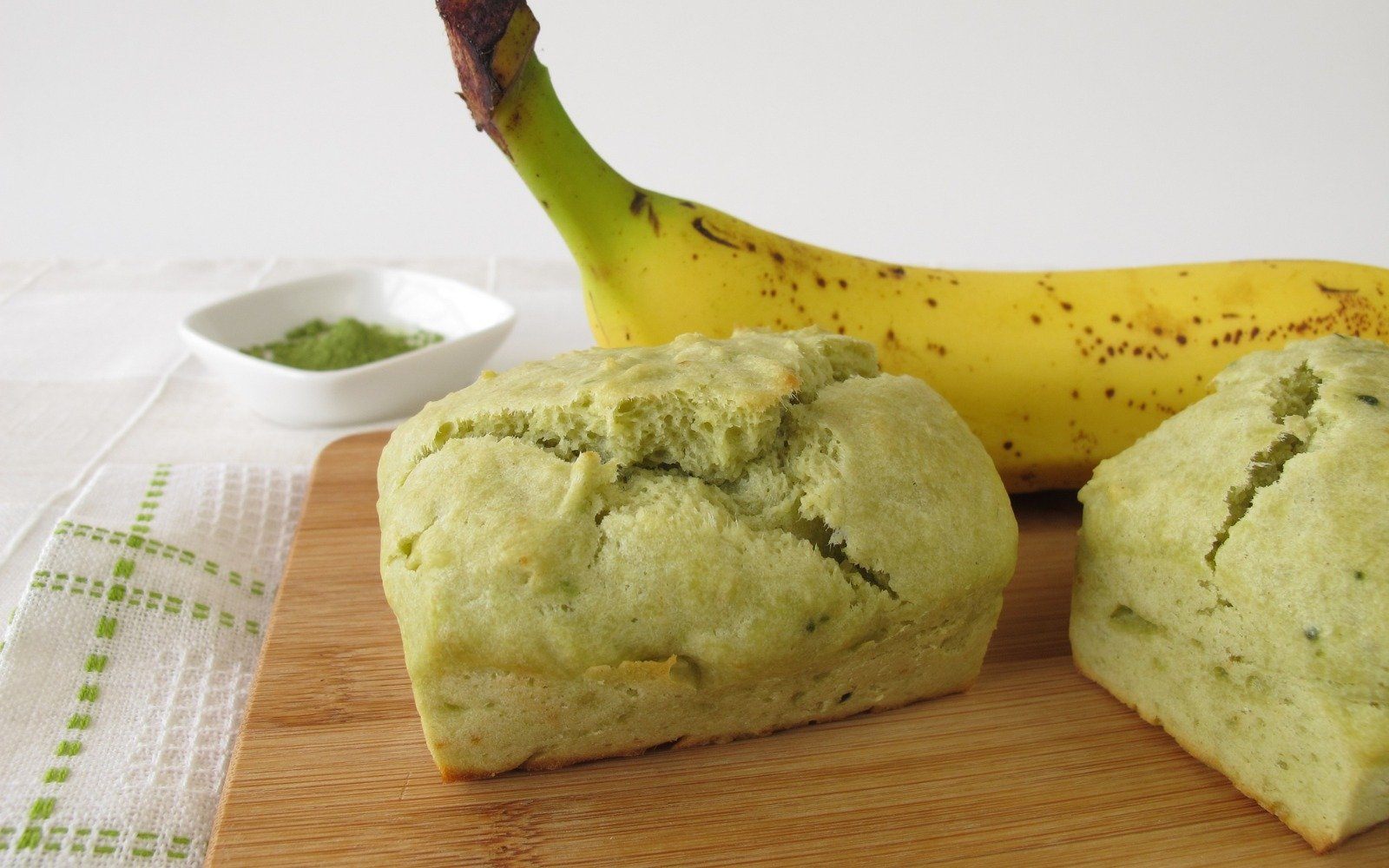 matcha banana bread recipe