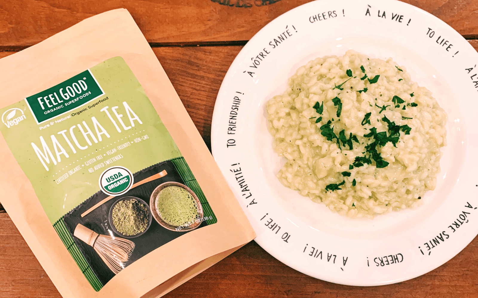 easy matcha risotto recipe