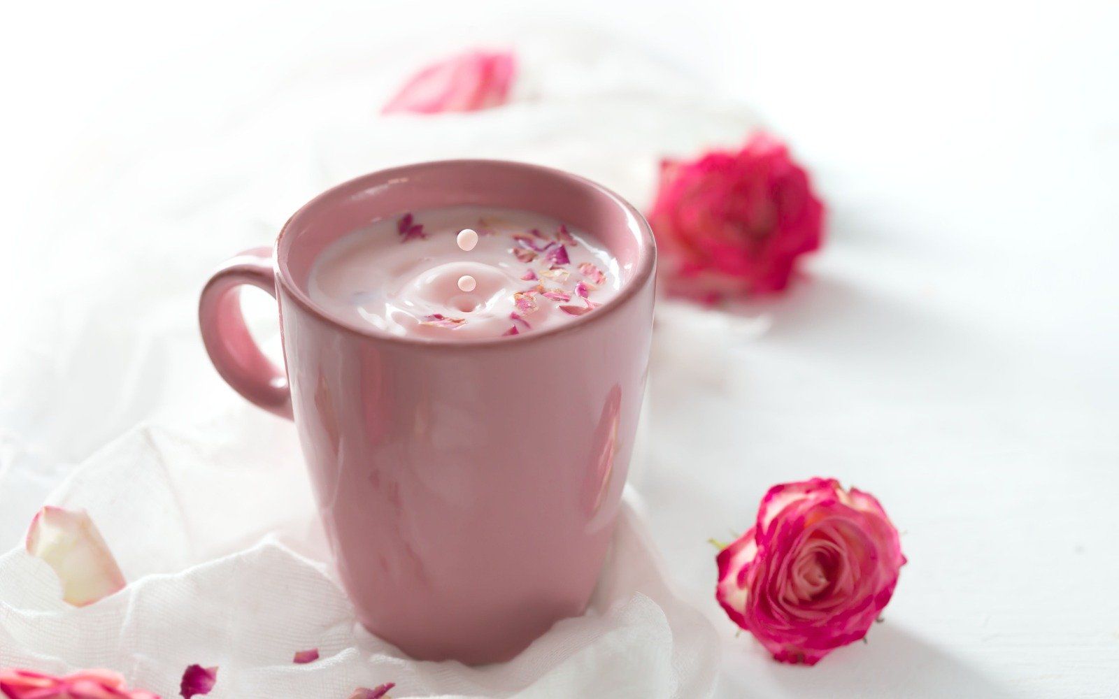 vegan pink moon milk