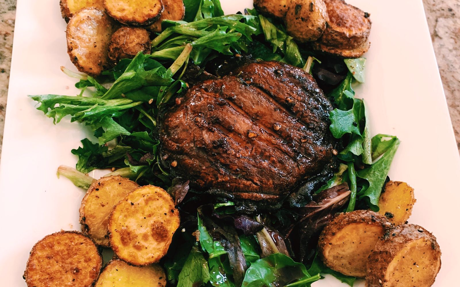 Elderberry Portobello Steaks