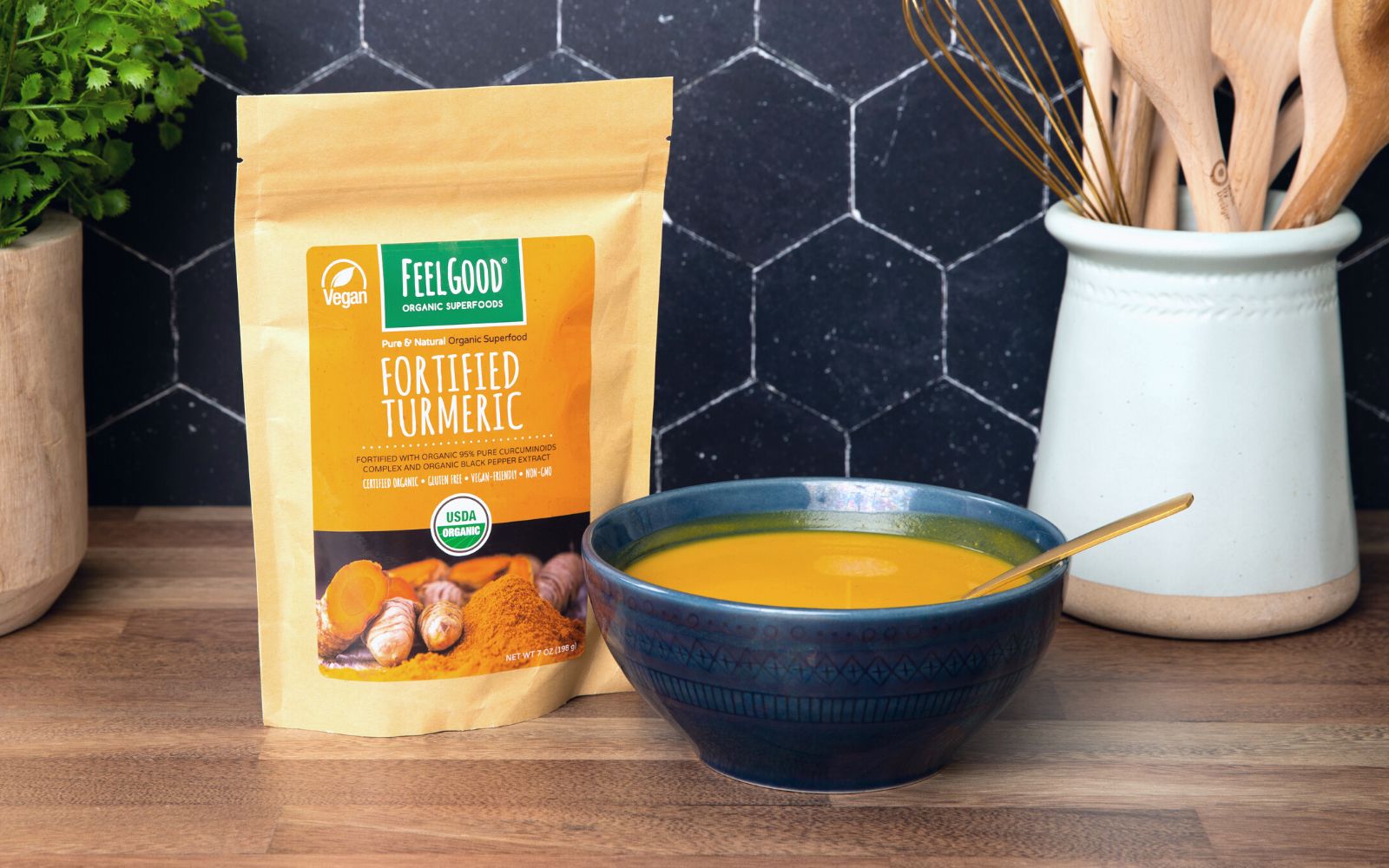 Turmeric Butternut Squash Soup