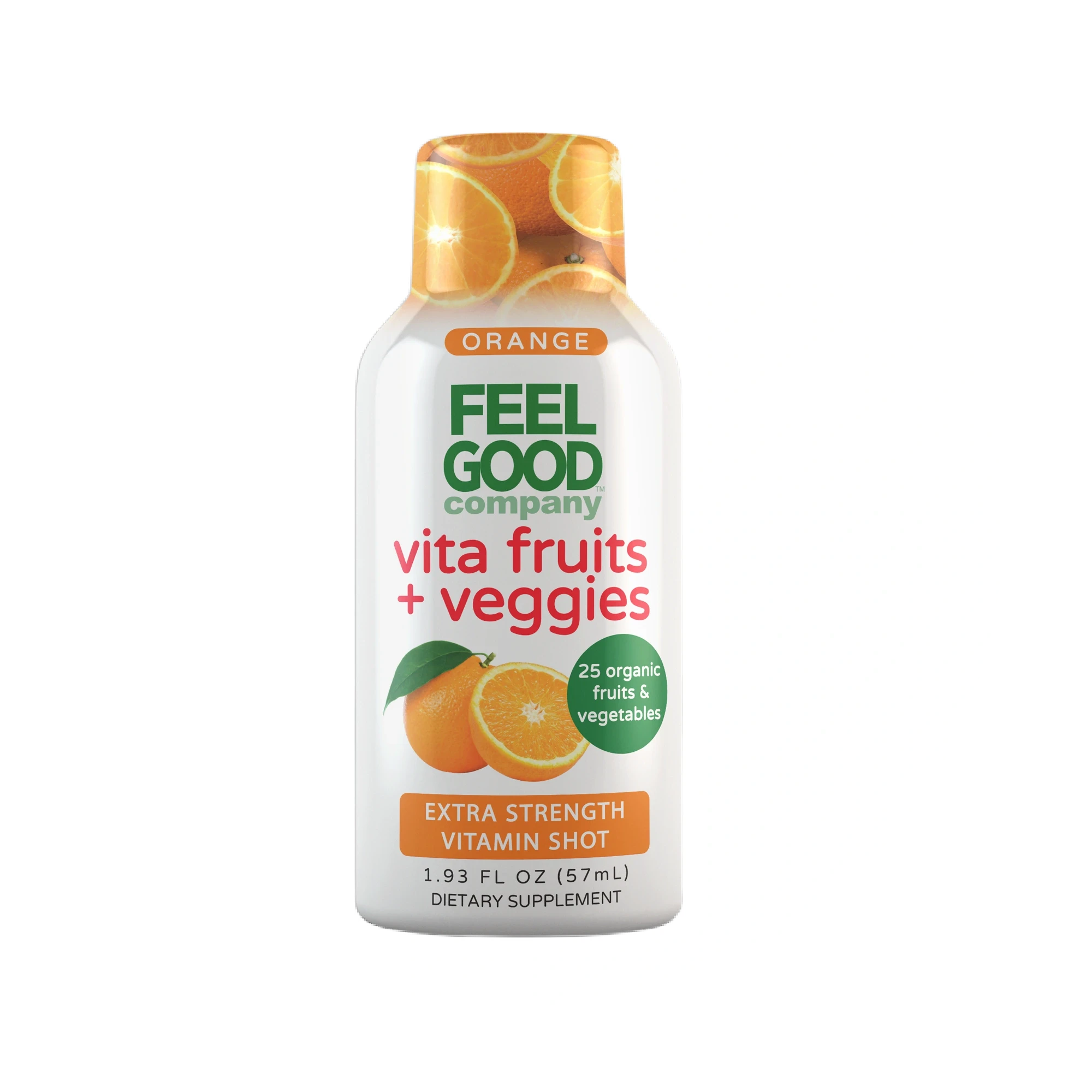 Fruit + Veggie Immune Support Shots - Orange