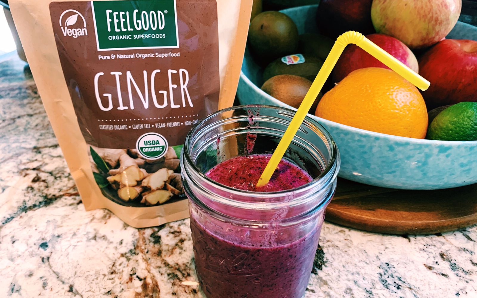 Ginger Berry Smoothie