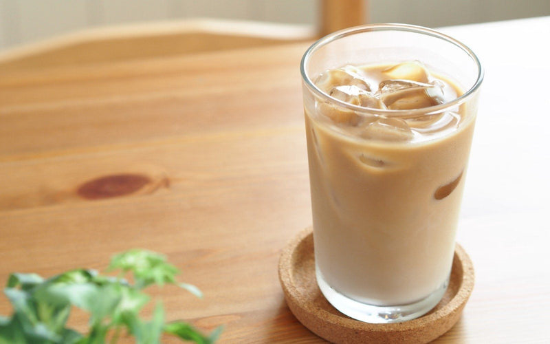 vegan maca root latte