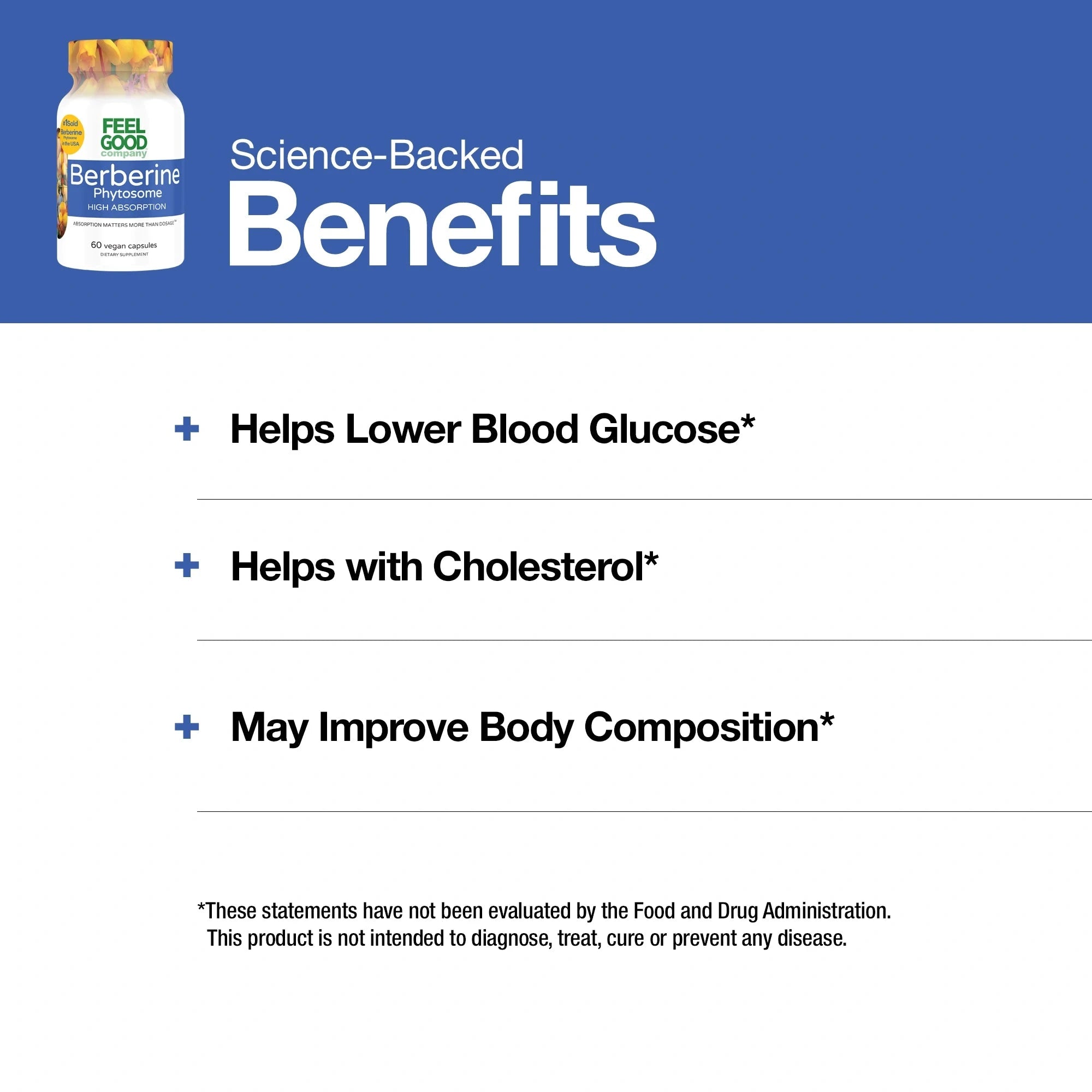Berberine Phytosome™ (60 Capsules) Capsule FeelGood Superfoods®