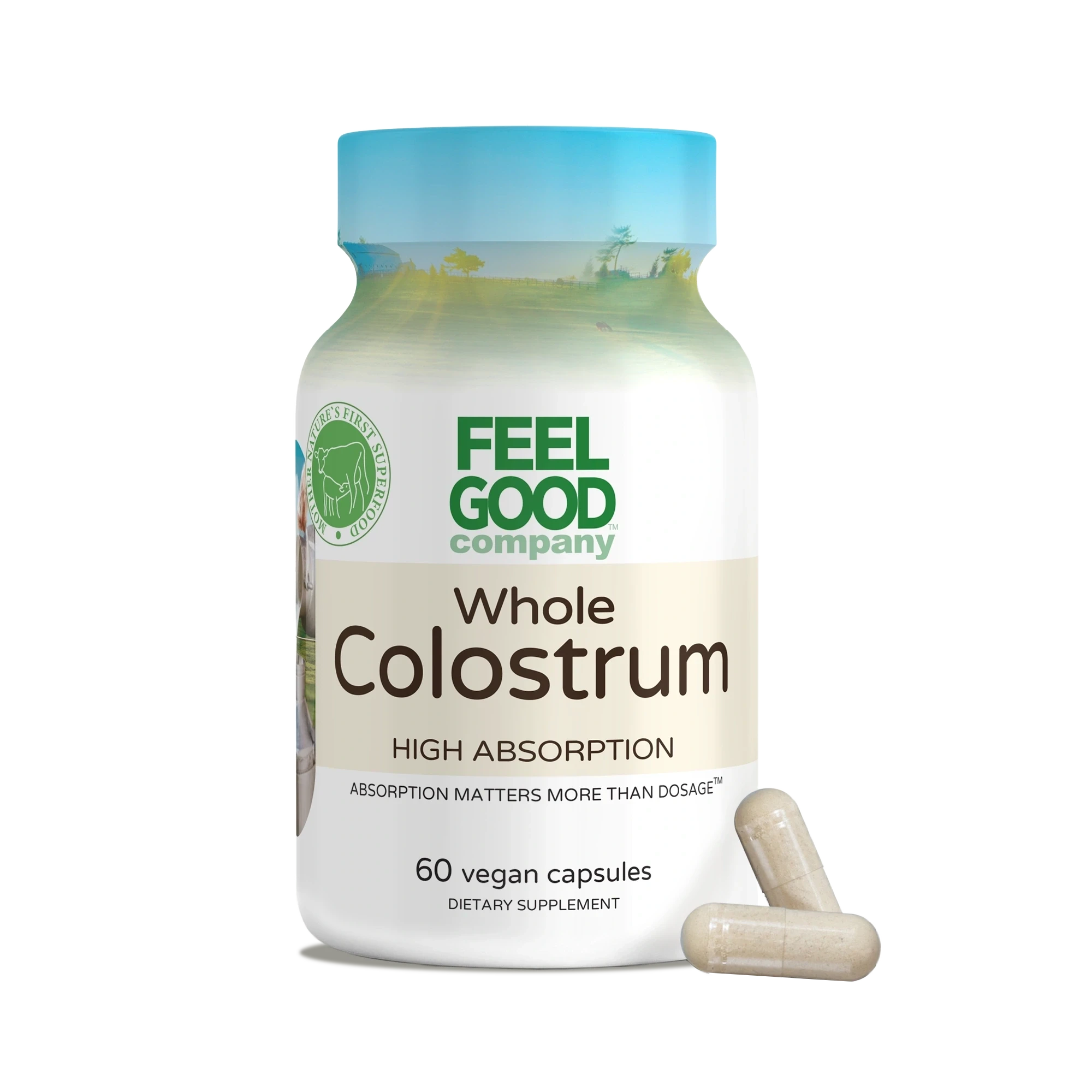 Colostrum™ (60 Capsules) Capsule FeelGood Superfoods®