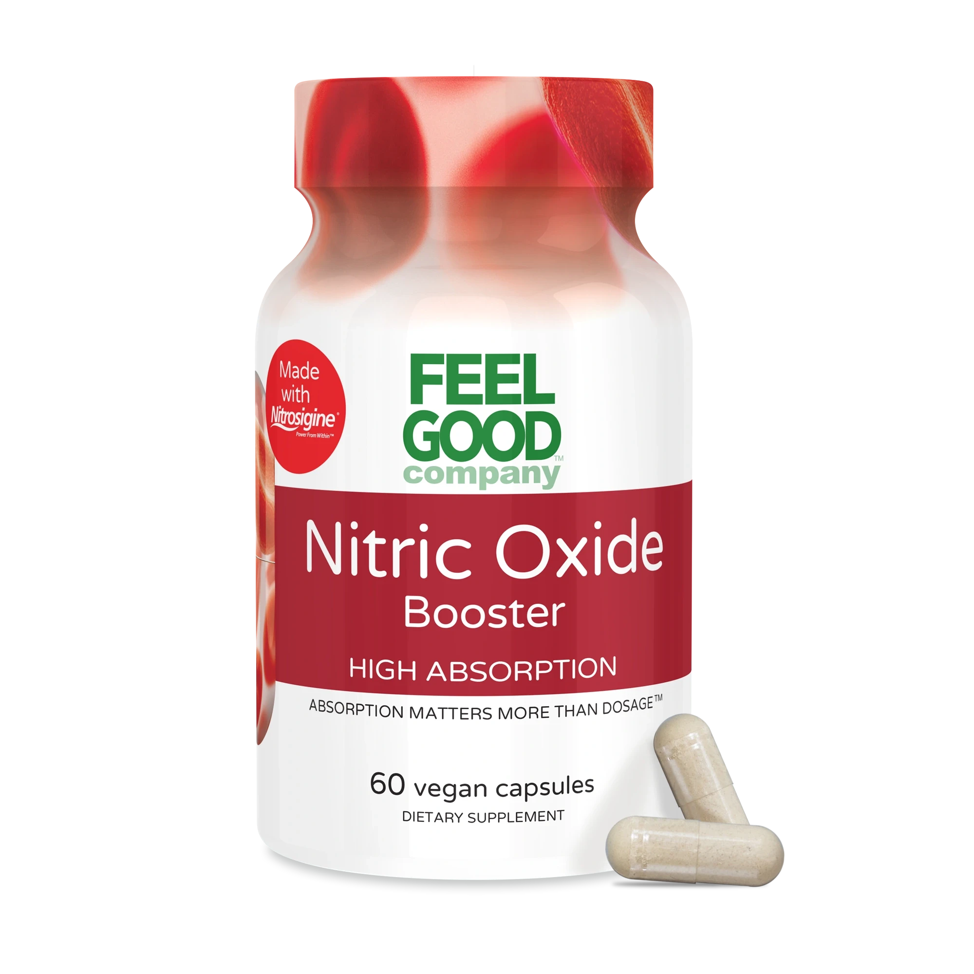 Nitric Oxide Booster (60 Vegan Capsules) FeelGood Superfoods®
