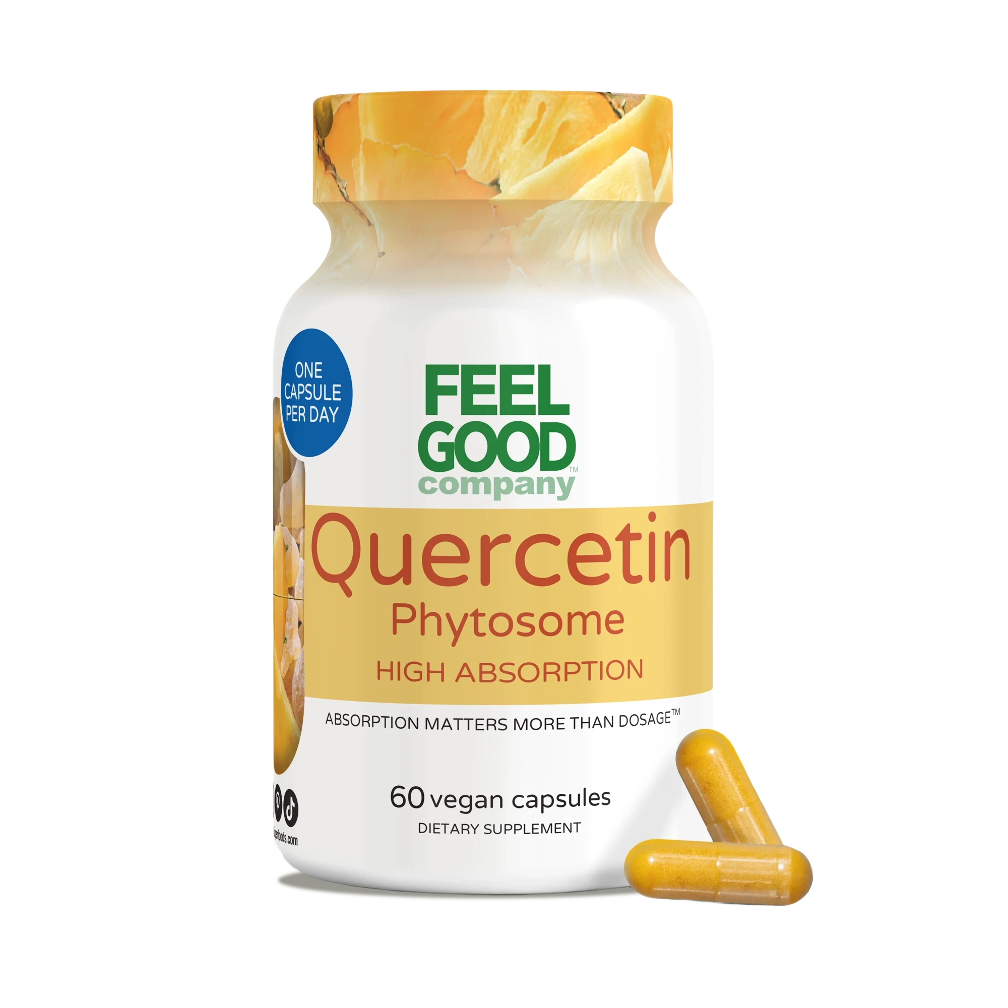 Quercetin Phytosome™ (60 Capsules) Capsule FeelGood Superfoods®