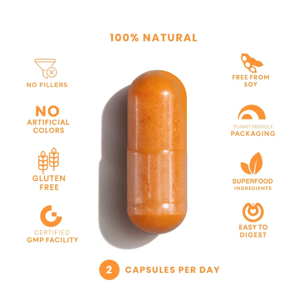 Turmeric Curcumin Phytosome™ (60 Capsules) Capsule FeelGood Superfoods®
