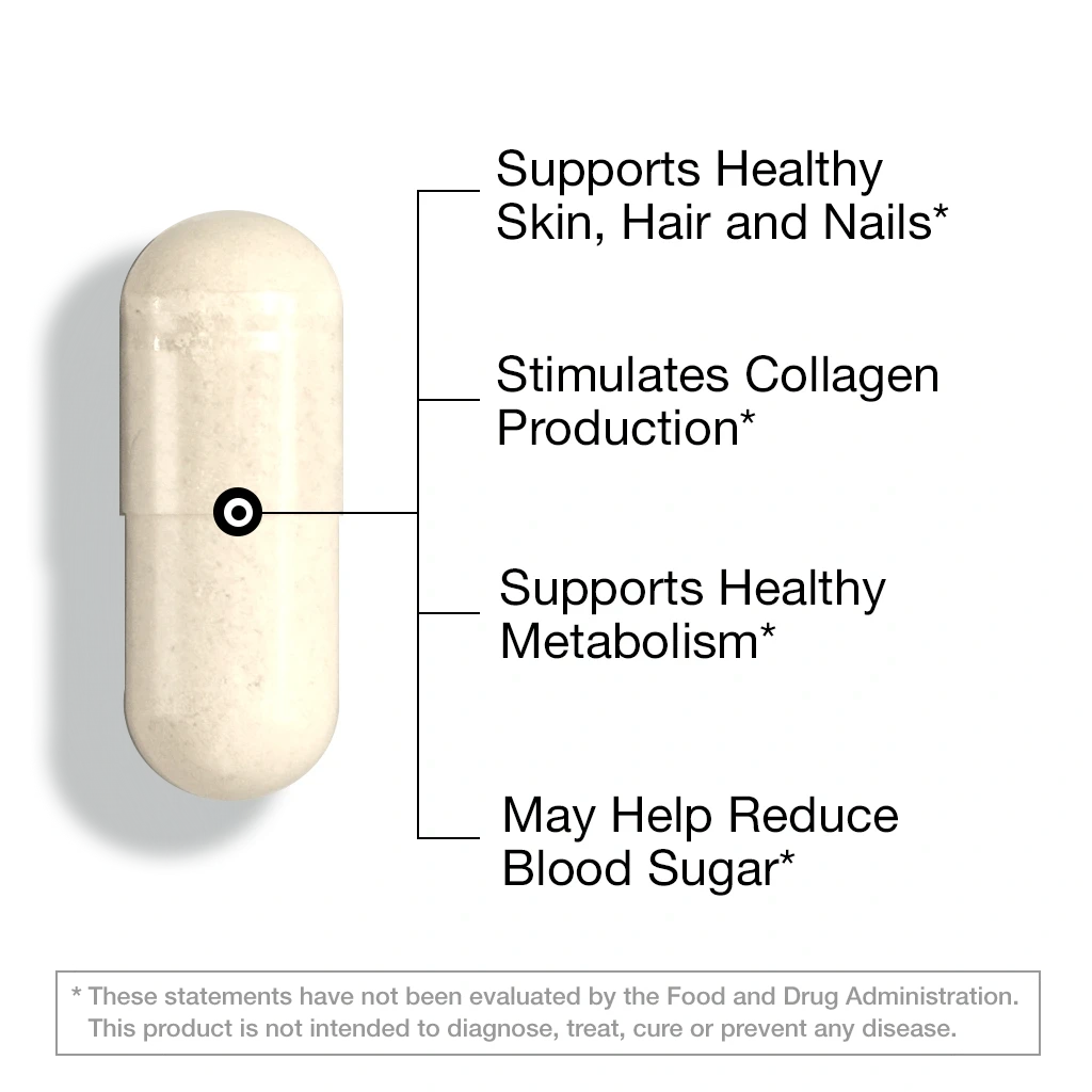 Biotin + Lustriva® High Absorption (60 Vegan Capsules) FeelGood Superfoods®