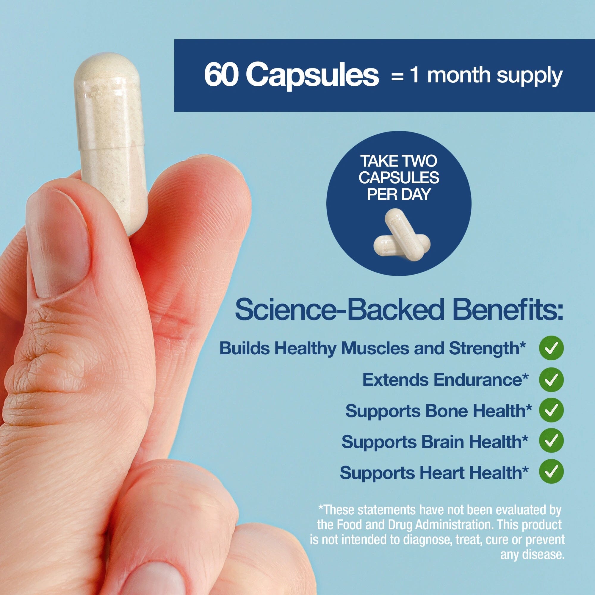 Beta-Alanine™ (60 Capsules) Organic Superfood Capsules FeelGood Superfoods