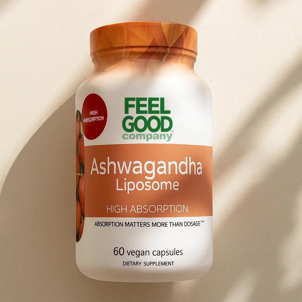 Ashwagandha Liposome (60 Capsules) FeelGood Company™