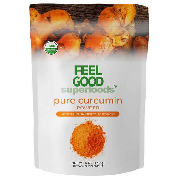 Pure Curcumin (5 oz) Superfood Smoothie Boosters FeelGood Organic Superfoods