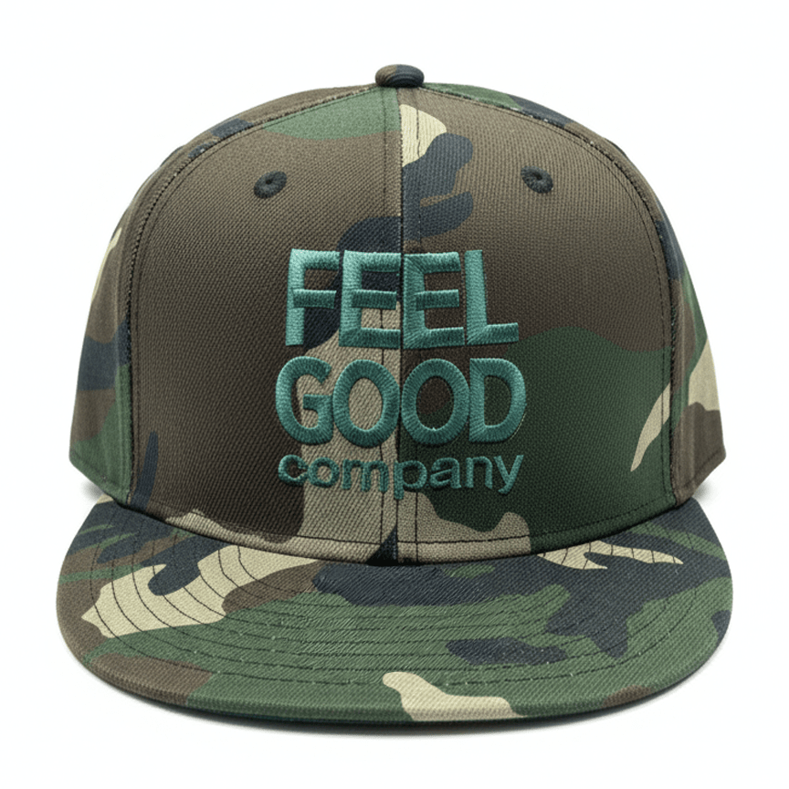 FeelGood Forest Camo – Flat Brim FEELGOOD Company™