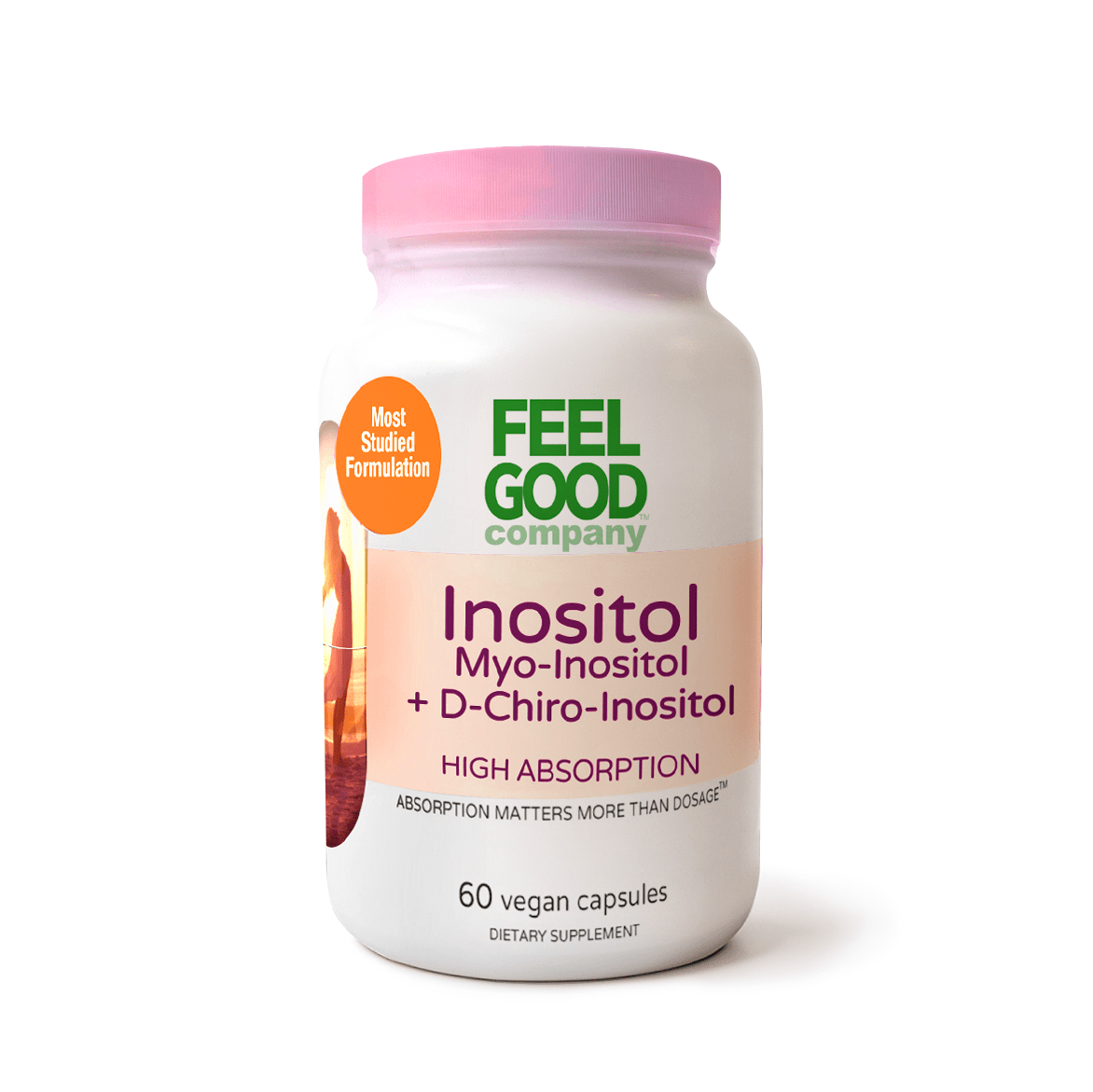 Inositol (Myo-Inositol + D-Chiro + Alpha Lipoic Acid) – 60 Vegan Capsules Capsule FeelGood Company™